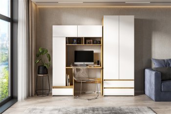 Стол компьютерный Некст-1 + Шкаф (СВ) в Заречном - zarechnyj.mebel-e96.ru
