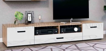 Тумба ТВ Нэнси NEW (2дв.+1ящ.) в Заречном - zarechnyj.mebel-e96.ru