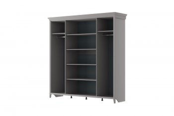 Спальный гарнитур Никеа модульный антрацит (БМ) в Заречном - zarechnyj.mebel-e96.ru