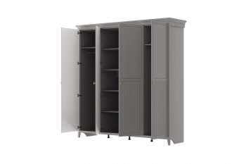Спальный гарнитур Никеа модульный антрацит (БМ) в Заречном - zarechnyj.mebel-e96.ru