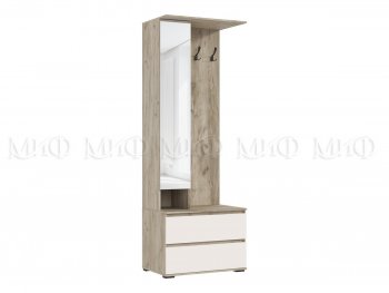 Прихожая Норд модульная крафт серый/кашемир (Миф) в Заречном - zarechnyj.mebel-e96.ru