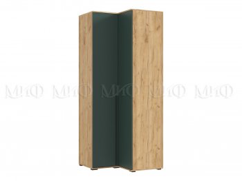 Шкаф угловой Норд крафт/изумруд (Миф) в Заречном - zarechnyj.mebel-e96.ru