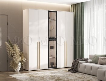 Шкаф Норд+ пенал со стеклом (Миф) в Заречном - zarechnyj.mebel-e96.ru