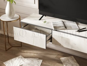 Стенка Норд-2 дуб крафт белый (Миф) в Заречном - zarechnyj.mebel-e96.ru