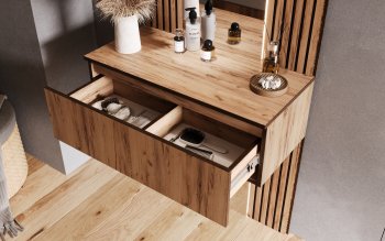 Прихожая+Тумба с зеркалом Норд (Миф) в Заречном - zarechnyj.mebel-e96.ru