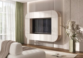 Стенка Норд (Зона ТВ), кашемир (Миф) в Заречном - zarechnyj.mebel-e96.ru