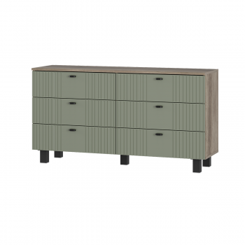 Комод Олива КМ-04 эквалипт софт (БТС) в Заречном - zarechnyj.mebel-e96.ru