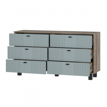 Комод Олива КМ-04 шарли бриз (БТС) в Заречном - zarechnyj.mebel-e96.ru
