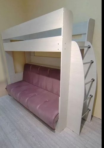 Кровать-диван 2-х ярусная Омега 17 (возможна зеркальная сборка) в Заречном - zarechnyj.mebel-e96.ru