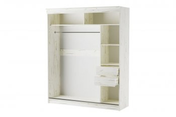 Шкаф-купе 1800 мм Орион крафт белый(Памир) в Заречном - zarechnyj.mebel-e96.ru