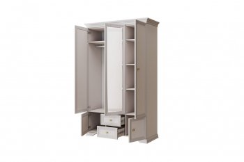 Шкаф распашной ШР 3 - 1 зеркало (БМ) в Заречном - zarechnyj.mebel-e96.ru