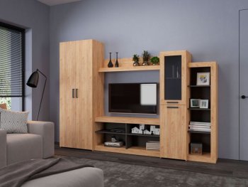 Стенка OSKAR4 (Генезис) в Заречном - zarechnyj.mebel-e96.ru