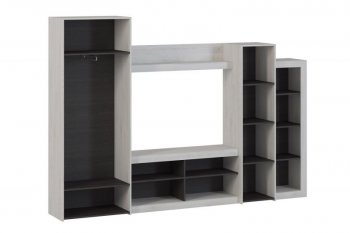 Стенка OSKAR4 сосна белая (Генезис) в Заречном - zarechnyj.mebel-e96.ru