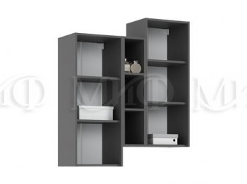 Стенка Оскар графит (Миф) в Заречном - zarechnyj.mebel-e96.ru