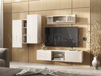 Стенка Оскар кашемир (Миф) в Заречном - zarechnyj.mebel-e96.ru