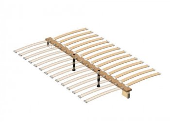 Кровать из массива Грация-1 Льняной (БМ) в Заречном - zarechnyj.mebel-e96.ru