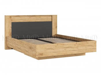 Кровать парящая Остин крафт/графит (Миф) в Заречном - zarechnyj.mebel-e96.ru