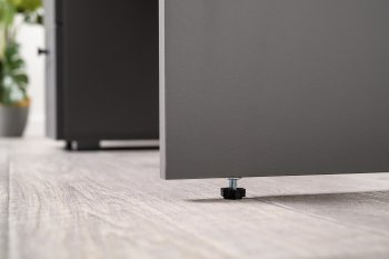 Стол письменный 12.159 Остин графит (Моби) в Заречном - zarechnyj.mebel-e96.ru