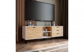 Тумба ТВ Парус-9 (Текс) в Заречном - zarechnyj.mebel-e96.ru