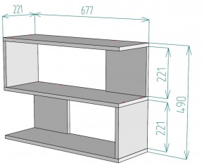 Полка S29 (Белый) в Заречном - zarechnyj.mebel-e96.ru