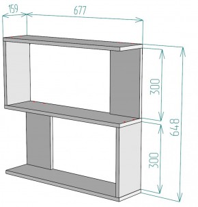 Полка S31 (ДСС) в Заречном - zarechnyj.mebel-e96.ru