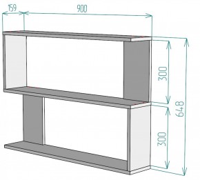 Полка S32 (ДСС) в Заречном - zarechnyj.mebel-e96.ru