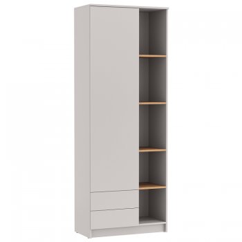 Шкаф комбинированный 89.03 Прайм правый (Олмеко) в Заречном - zarechnyj.mebel-e96.ru