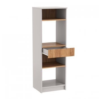 Стеллаж 89.20 Прайм (низкий с ящиком) (Олмеко) в Заречном - zarechnyj.mebel-e96.ru