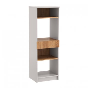 Стеллаж 89.20 Прайм (низкий с ящиком) (Олмеко) в Заречном - zarechnyj.mebel-e96.ru