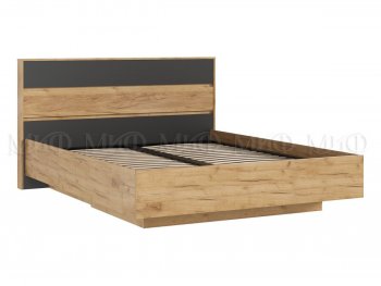 Кровать парящая Роджина крафт/графит (Миф) в Заречном - zarechnyj.mebel-e96.ru