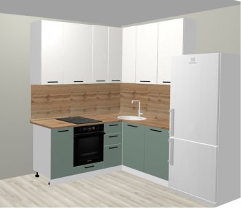 Кухонный гарнитур угловой 2000*1400 мм (Санвут) в Заречном - zarechnyj.mebel-e96.ru