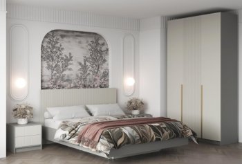 Спальный гарнитур СЕлена модульный (Стиль) в Заречном - zarechnyj.mebel-e96.ru