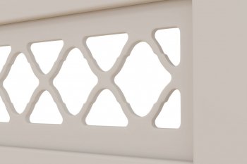 Кровать из массива Шейла льняной (БМ) в Заречном - zarechnyj.mebel-e96.ru