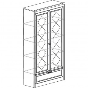 Шкаф Флоренция 667 (Яна) в Заречном - zarechnyj.mebel-e96.ru