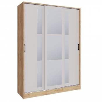 Шкаф-купе Стиль-2 1600 мм крафт/кашемир (Текс) в Заречном - zarechnyj.mebel-e96.ru