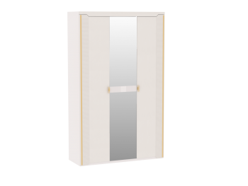 Шкаф 1400 мм 3-дверный Сиде Белый (СБК) в Заречном - zarechnyj.mebel-e96.ru