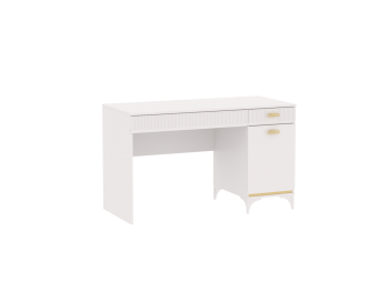 Стол письменный Сиде Белый (СБК) в Заречном - zarechnyj.mebel-e96.ru