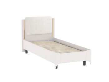 Кровать Сиде 900 мм Белый (СБК) в Заречном - zarechnyj.mebel-e96.ru