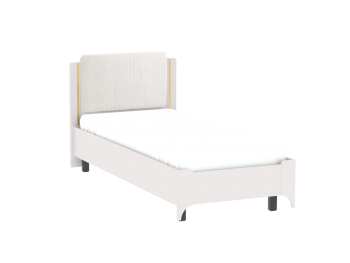 Кровать Сиде 900 мм Белый (СБК) в Заречном - zarechnyj.mebel-e96.ru