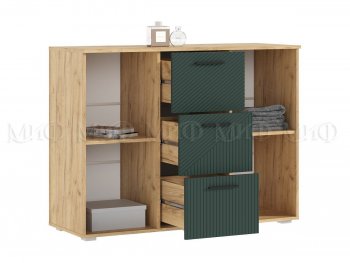 Комод Сильвия, крафт/грин (Миф) в Заречном - zarechnyj.mebel-e96.ru