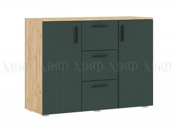 Комод Сильвия, крафт/грин (Миф) в Заречном - zarechnyj.mebel-e96.ru
