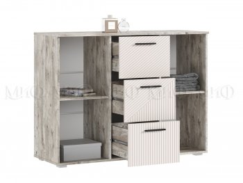 Комод Сильвия, дуб юкон/кашемир (Миф) в Заречном - zarechnyj.mebel-e96.ru