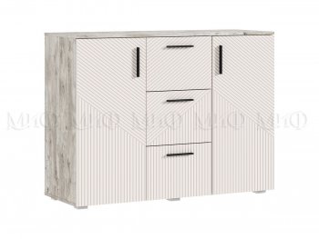 Комод Сильвия, дуб юкон/кашемир (Миф) в Заречном - zarechnyj.mebel-e96.ru