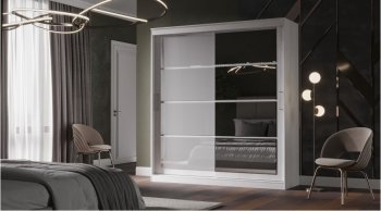 Шкаф-купе 2000 мм Соната Анкор светлый (Лин) в Заречном - zarechnyj.mebel-e96.ru
