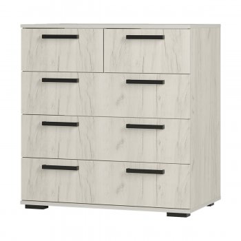 Комод Стандарт №5 NEW крафт белый (БТС) в Заречном - zarechnyj.mebel-e96.ru