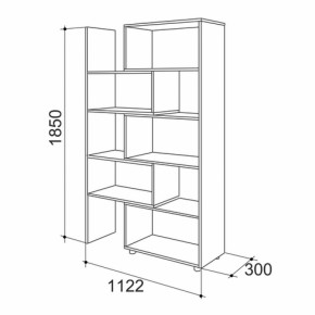 Стеллаж 1 (Мебельсон) в Заречном - zarechnyj.mebel-e96.ru