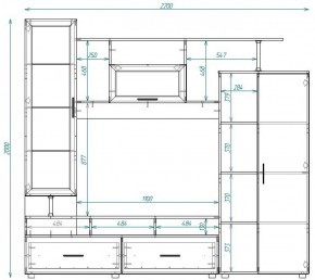 Стенка ТВА-15 с фотопечатью в Заречном - zarechnyj.mebel-e96.ru