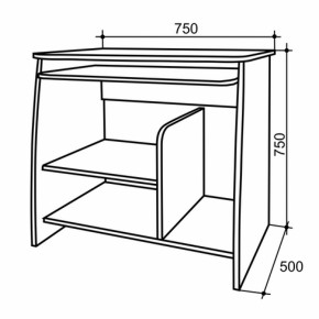 Стол компьютерный Кроха в Заречном - zarechnyj.mebel-e96.ru