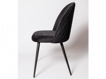 Стул С 820 Черный вельвет (ЦМ) в Заречном - zarechnyj.mebel-e96.ru