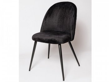 Стул С 820 Черный вельвет (ЦМ) в Заречном - zarechnyj.mebel-e96.ru